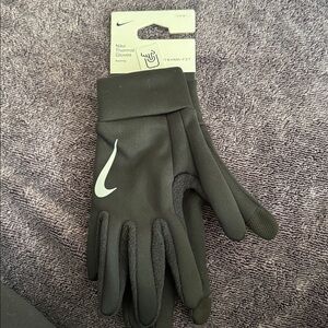 Nike Black Thermal Running Gloves